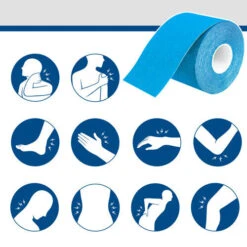 Axion Kinesiologie Tapes 6 Rouleaux Set De Mélange | Imperméable Et Dermophile -Balle Jeux Vêtements Magasin axion kinesiologie tapes 6 rouleaux set de melange impermeable et dermophile 2