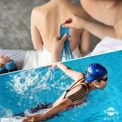 Axion Kinesiology Tapes Set De 12 Mélanges Rouge, Bleu, Noir, Beige -Balle Jeux Vêtements Magasin axion kinesiology tapes set de 12 melanges rouge bleu noir beige 5