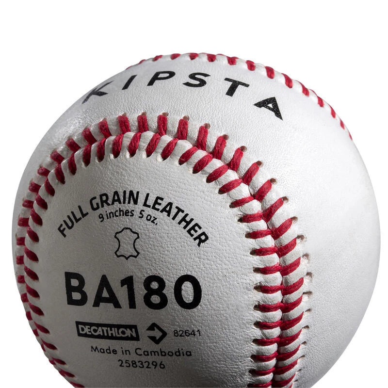 Kipsta Balle De Baseball BA180 Box - Blanc 4 Kipsta Balle De Baseball BA180 Box - Blanc – Image 4