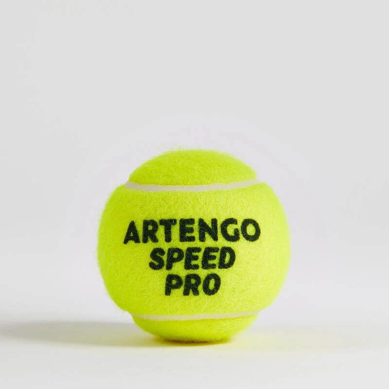 Artengo BALLE DE TENNIS TB SPEED PRO *4 JAUNE 2 Artengo BALLE DE TENNIS TB SPEED PRO *4 JAUNE – Image 2