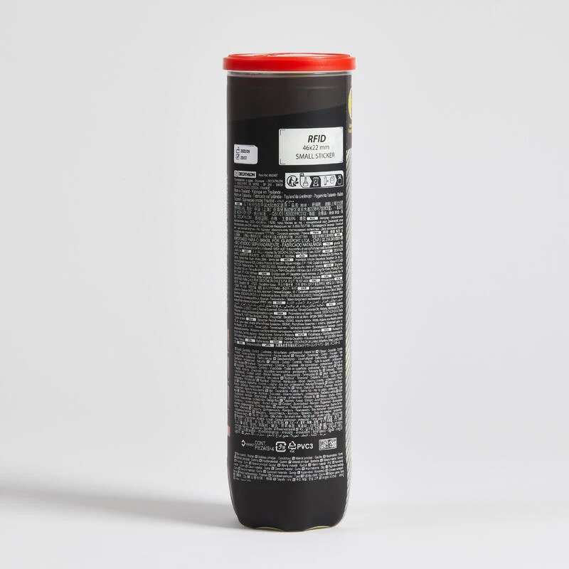 Artengo BALLE DE TENNIS TB SPEED PRO *4 JAUNE 4 Artengo BALLE DE TENNIS TB SPEED PRO *4 JAUNE – Image 4