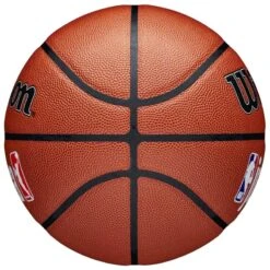 Ballon De Basket Wilson Jr NBA Fam Logo In/Out Ball -Balle Jeux Vêtements Magasin ballon de basket wilson jr nba fam logo inout ball 2
