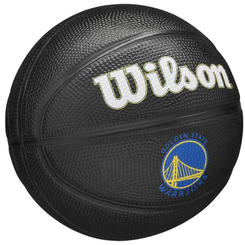 Ballon De Basket Wilson Team Tribute Golden State Warriors Mini Ball 2 Ballon De Basket Wilson Team Tribute Golden State Warriors Mini Ball – Image 2