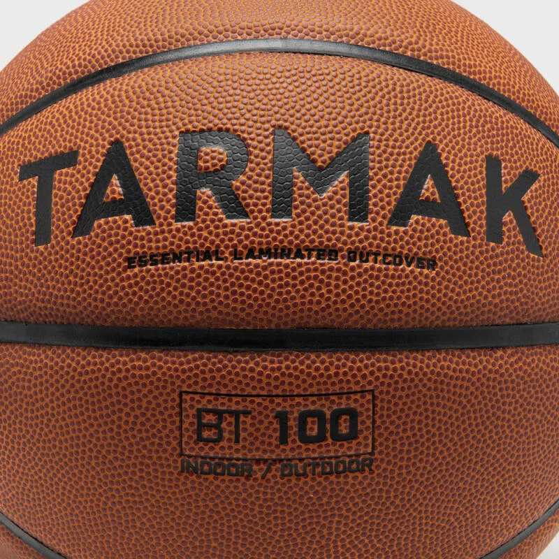 Ballon De Basketball Taille 6 - BT100 Touch Marron 5 Ballon De Basketball Taille 6 - BT100 Touch Marron – Image 5