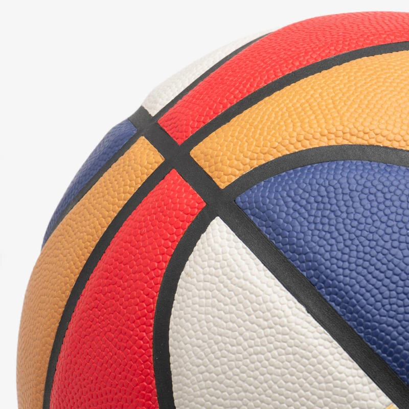 Ballon De Basketball Taille 7 - BT500 T7 Bleu Blanc Rouge PARIS 2024 6 Ballon De Basketball Taille 7 - BT500 T7 Bleu Blanc Rouge PARIS 2024 – Image 6