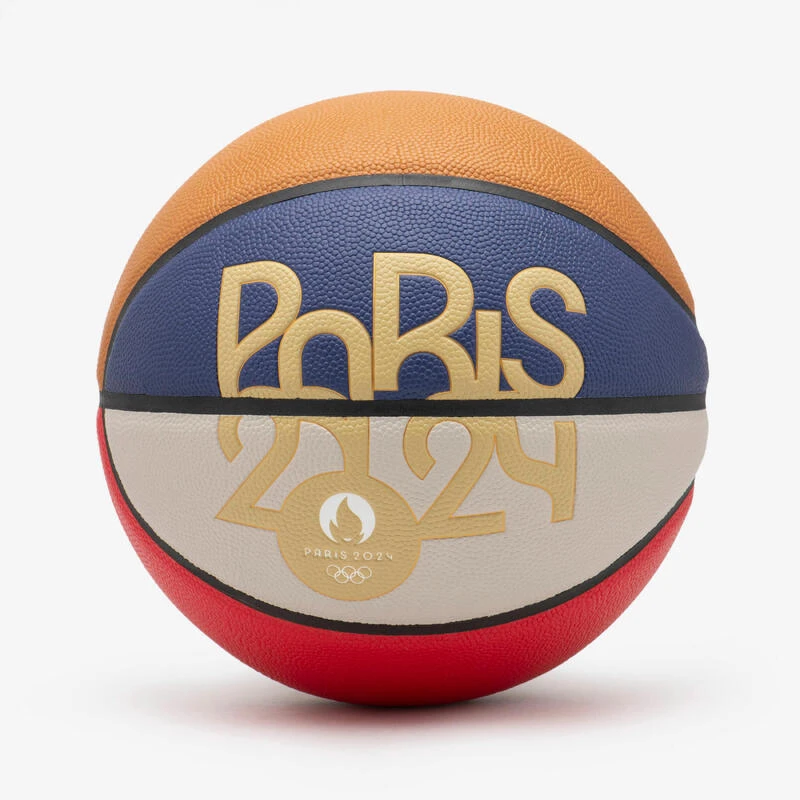 Ballon De Basketball Taille 7 - BT500 T7 Bleu Blanc Rouge PARIS 2024 1 Ballon De Basketball Taille 7 - BT500 T7 Bleu Blanc Rouge PARIS 2024