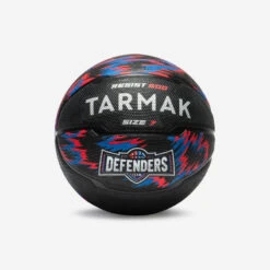 Ballon De Basketball Taille 7 - R500 Noir Rouge Bleu