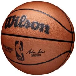 Ballon De Basketball Wilson Officiel Match NBA -Balle Jeux Vêtements Magasin ballon de basketball wilson officiel match nba 2