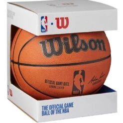 Ballon De Basketball Wilson Officiel Match NBA -Balle Jeux Vêtements Magasin ballon de basketball wilson officiel match nba 3