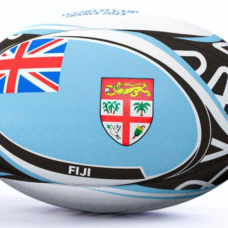 Ballon De Rugby Gilbert Coupe Du Monde 2023 Iles Fidji 2 Ballon De Rugby Gilbert Coupe Du Monde 2023 Iles Fidji – Image 2