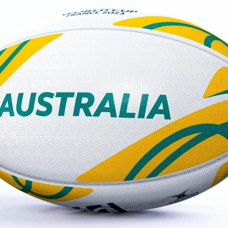 Ballon De Rugby Gilbert Coupe Du Monde 2023 Supporter Australie 2 Ballon De Rugby Gilbert Coupe Du Monde 2023 Supporter Australie – Image 2