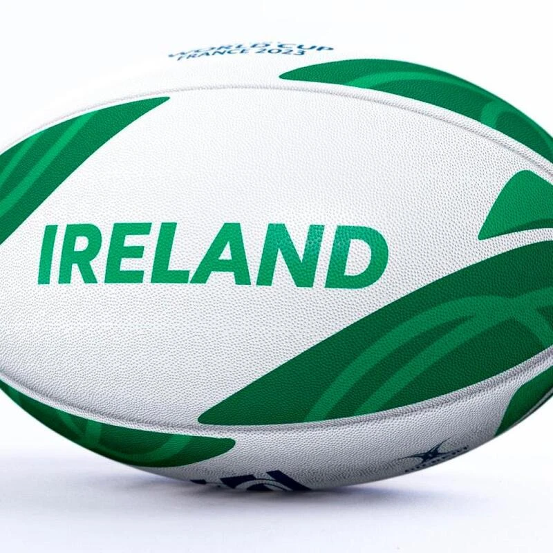 Ballon De Rugby Gilbert Coupe Du Monde 2023 Supporter Irlande 2 Ballon De Rugby Gilbert Coupe Du Monde 2023 Supporter Irlande – Image 2