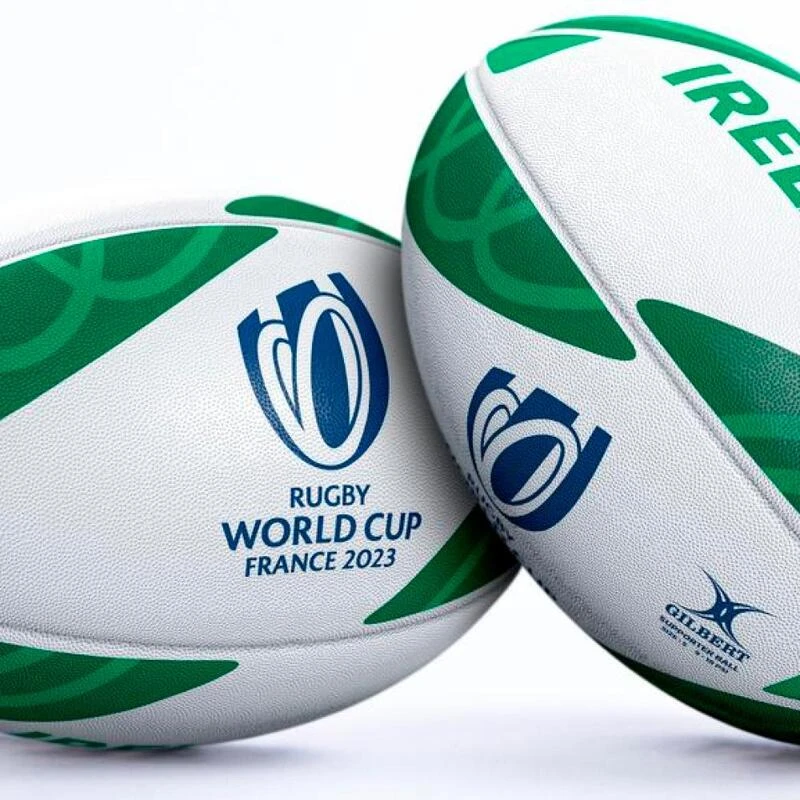 Ballon De Rugby Gilbert Coupe Du Monde 2023 Supporter Irlande 1 Ballon De Rugby Gilbert Coupe Du Monde 2023 Supporter Irlande