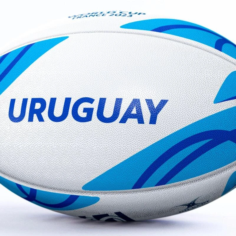Ballon De Rugby Gilbert Coupe Du Monde 2023 Supporter Uruguay 2 Ballon De Rugby Gilbert Coupe Du Monde 2023 Supporter Uruguay – Image 2