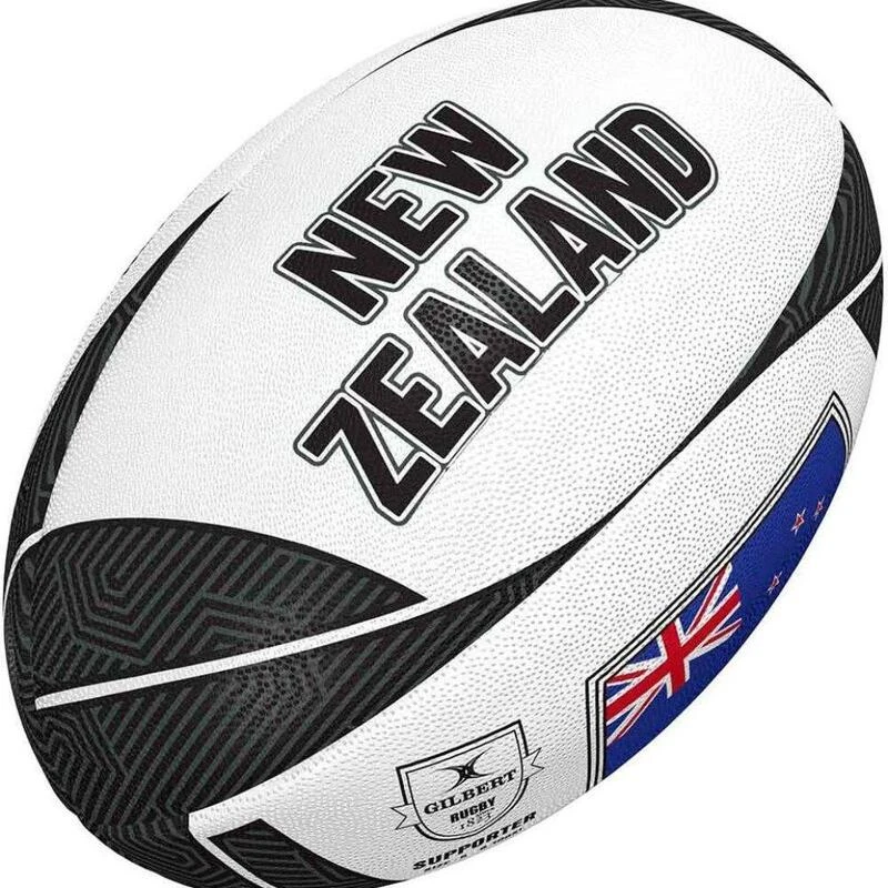 Ballon De Rugby Gilbert Supporter New Zealand 1 Ballon De Rugby Gilbert Supporter New Zealand