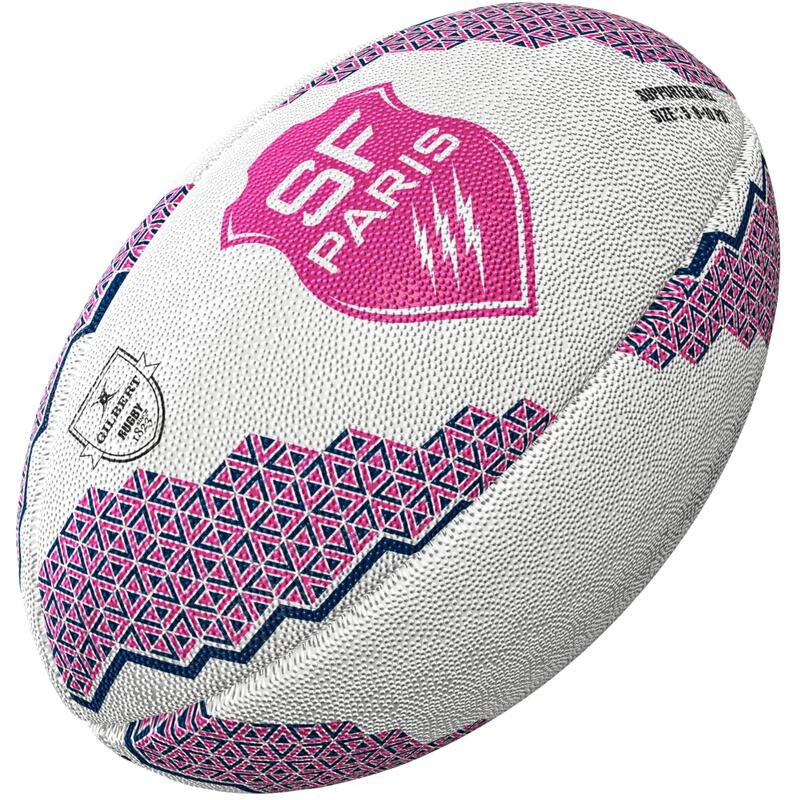 Ballon De Rugby Gilbert Supporter Stade Français 1 Ballon De Rugby Gilbert Supporter Stade Français