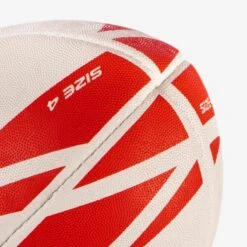 Ballon De Rugby Taille 4 - R100 Rouge 6 Ballon De Rugby Taille 4 - R100 Rouge -Balle Jeux Vêtements Magasin ballon de rugby taille 4 r100 rouge 2