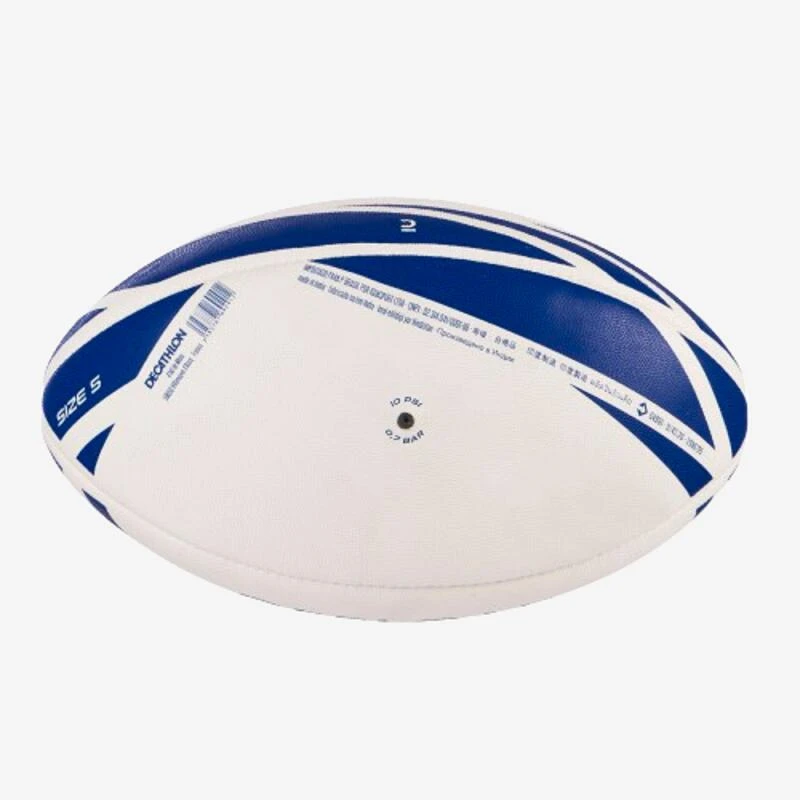 Ballon De Rugby Taille 5 - R100 Training Bleu 2 Ballon De Rugby Taille 5 - R100 Training Bleu – Image 2