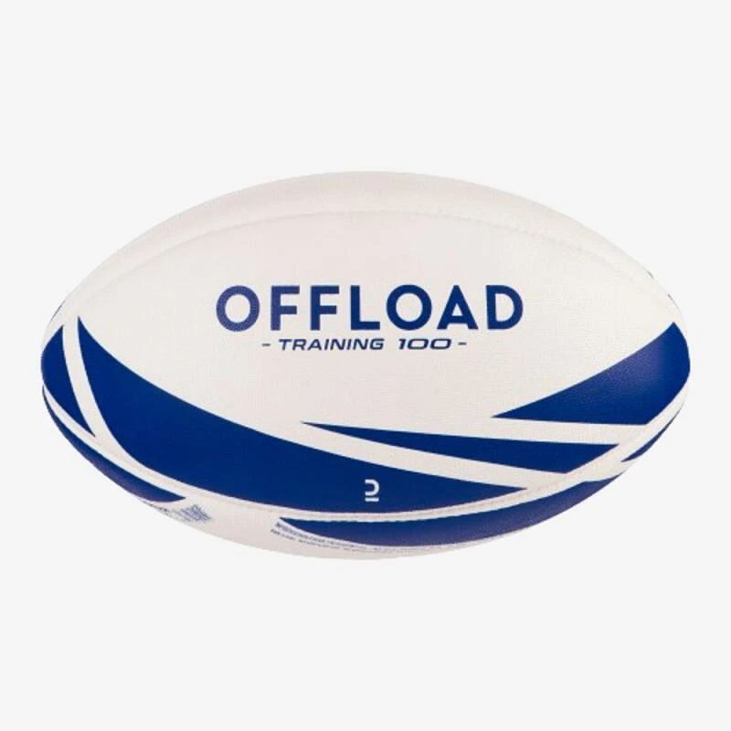 Ballon De Rugby Taille 5 - R100 Training Bleu 1 Ballon De Rugby Taille 5 - R100 Training Bleu