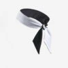 BANDANA TENNIS ARTENGO REVERSIBLE NOIR BLANC T 0,85 METRE