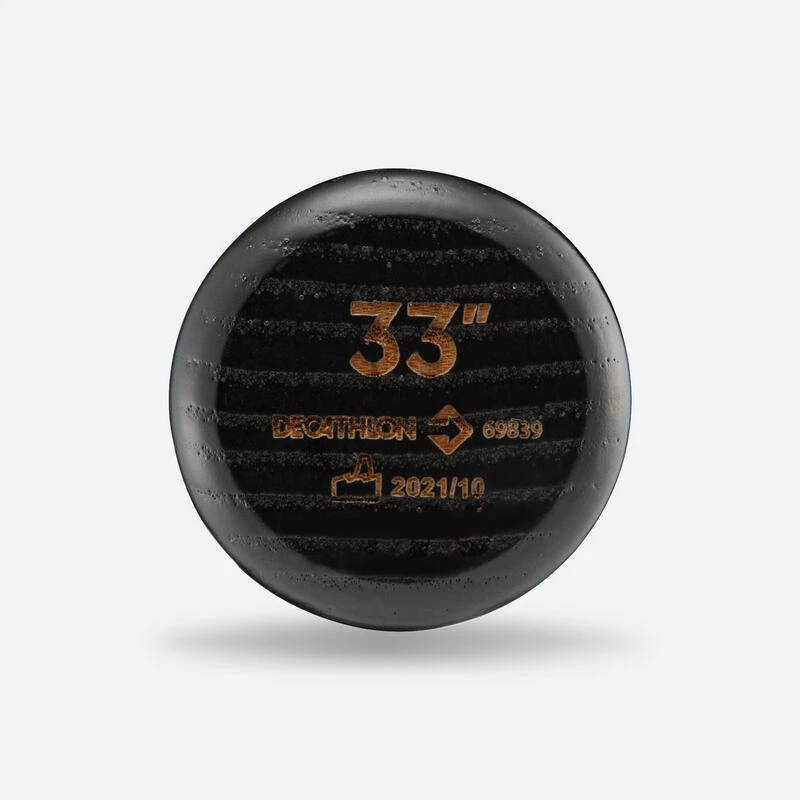 Kipsta Batte De Baseball En Bois 30" Ou 33" BA180 - Noir 9 Kipsta Batte De Baseball En Bois 30" Ou 33" BA180 - Noir – Image 9