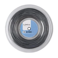BOBINE DE CORDAGE TENNIS LUXILON ALU POWER GRIS 1.3 Mm DE 200 M
