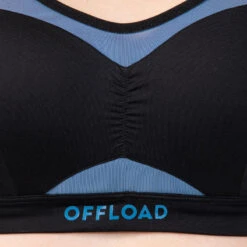 Brassière De Rugby Femme - R500 Noir Bleu -Balle Jeux Vêtements Magasin brassiere de rugby femme r500 noir bleu 5