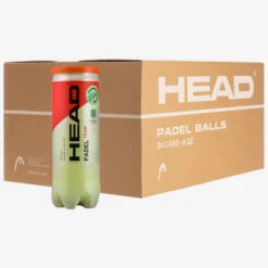 Carton 24 Tubes De 3 Balles De Padel Pressurisées- Head Padel Ball 3B