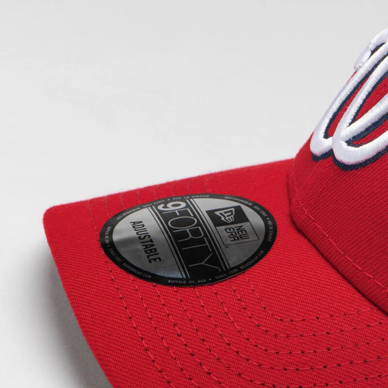 NEW ERA Casquette Baseball MLB Homme / Femme - Washington Nationals Rouge 6 NEW ERA Casquette Baseball MLB Homme / Femme - Washington Nationals Rouge – Image 6
