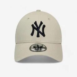 NEW ERA Casquette Baseball MLB Homme/Femme - New York Yankee Beige