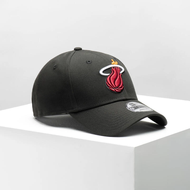 NEW ERA Casquette Basketball NBA Homme / Femme - Miami Heat Noir 2 NEW ERA Casquette Basketball NBA Homme / Femme - Miami Heat Noir – Image 2
