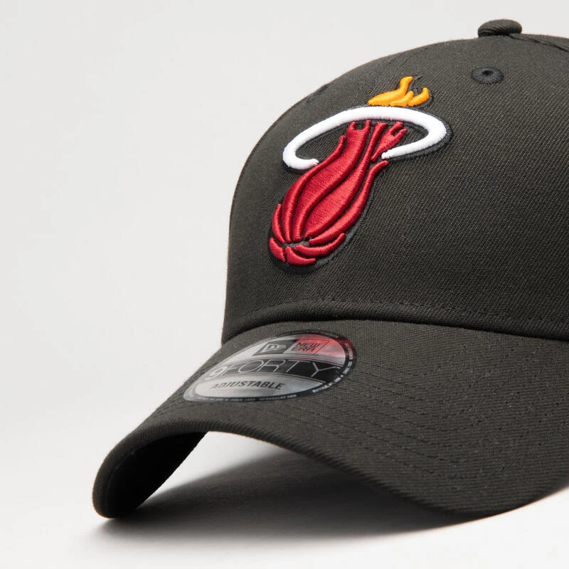NEW ERA Casquette Basketball NBA Homme / Femme - Miami Heat Noir 3 NEW ERA Casquette Basketball NBA Homme / Femme - Miami Heat Noir – Image 3