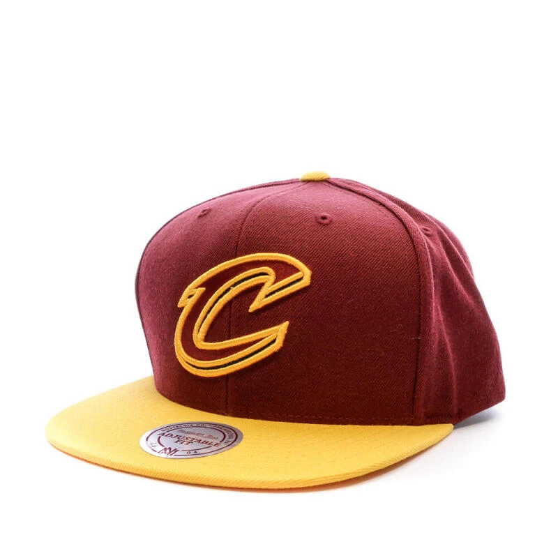 Mitchell & Ness Cavaliers Cleveland Casquette Rouge/Jaune Homme Mitchell And Ness 1 Mitchell & Ness Cavaliers Cleveland Casquette Rouge/Jaune Homme Mitchell And Ness
