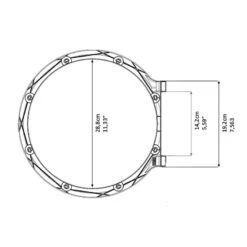 Cercle De Panier De Basket - Cercle K100 -Balle Jeux Vêtements Magasin cercle de panier de basket cercle k100 2