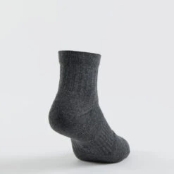 CHAUSSETTES DE SPORT ENFANT MI-HAUTES ARTENGO RS 500 NOIR GRIS LOT DE 3 -Balle Jeux Vêtements Magasin chaussettes de sport enfant mi hautes artengo rs 500 noir gris lot de 3 6