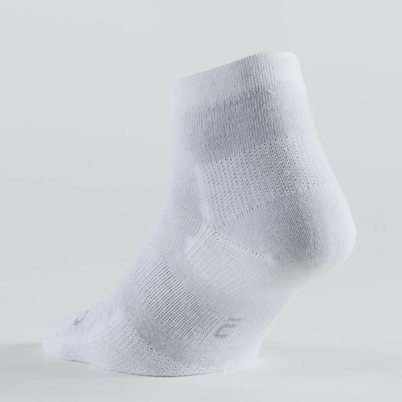 CHAUSSETTES DE SPORT MI-HAUTES ARTENGO RS 160 BLANCHES LOT DE 3 3 CHAUSSETTES DE SPORT MI-HAUTES ARTENGO RS 160 BLANCHES LOT DE 3 – Image 3