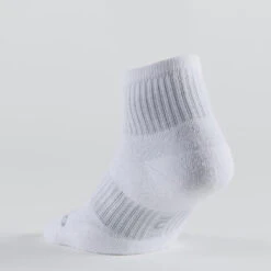 CHAUSSETTES DE SPORT MI-HAUTES ARTENGO RS 500 BLANC LOT DE 3 -Balle Jeux Vêtements Magasin chaussettes de sport mi hautes artengo rs 500 blanc lot de 3 4