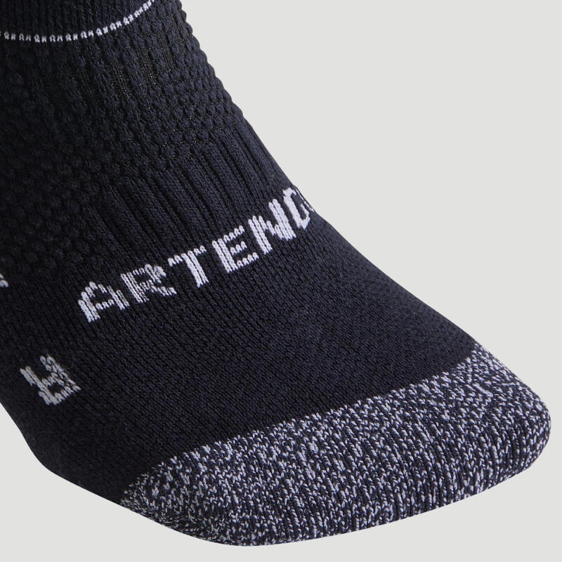 CHAUSSETTES DE SPORT MI-HAUTES ARTENGO RS 900 NOIR BLANC LOT DE 3 4 CHAUSSETTES DE SPORT MI-HAUTES ARTENGO RS 900 NOIR BLANC LOT DE 3 – Image 4