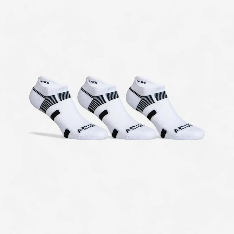 Artengo CHAUSSETTES DE TENNIS BASSE RS 560 BLANC NOIR LOT DE 3 1 Artengo CHAUSSETTES DE TENNIS BASSE RS 560 BLANC NOIR LOT DE 3