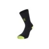 Chaussettes Techniques Adulte Respirantes Avec Renforts Padel Tennis Medium Noir