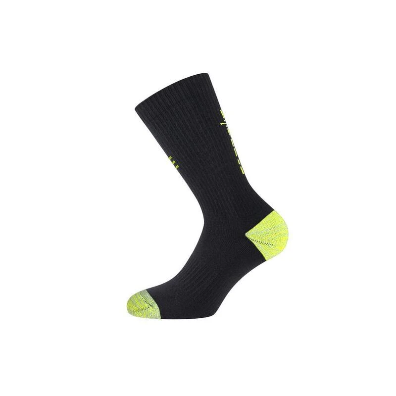 Chaussettes Techniques Adulte Respirantes Avec Renforts Padel Tennis Medium Noir 3 Chaussettes Techniques Adulte Respirantes Avec Renforts Padel Tennis Medium Noir – Image 3