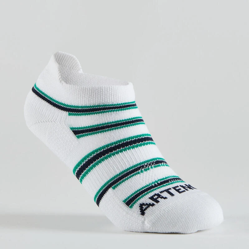 CHAUSSETTES TENNIS ENFANT BASSES ARTENGO RS 160 BLANC MARINE LIGNES LOT DE 5 2 CHAUSSETTES TENNIS ENFANT BASSES ARTENGO RS 160 BLANC MARINE LIGNES LOT DE 5 – Image 2