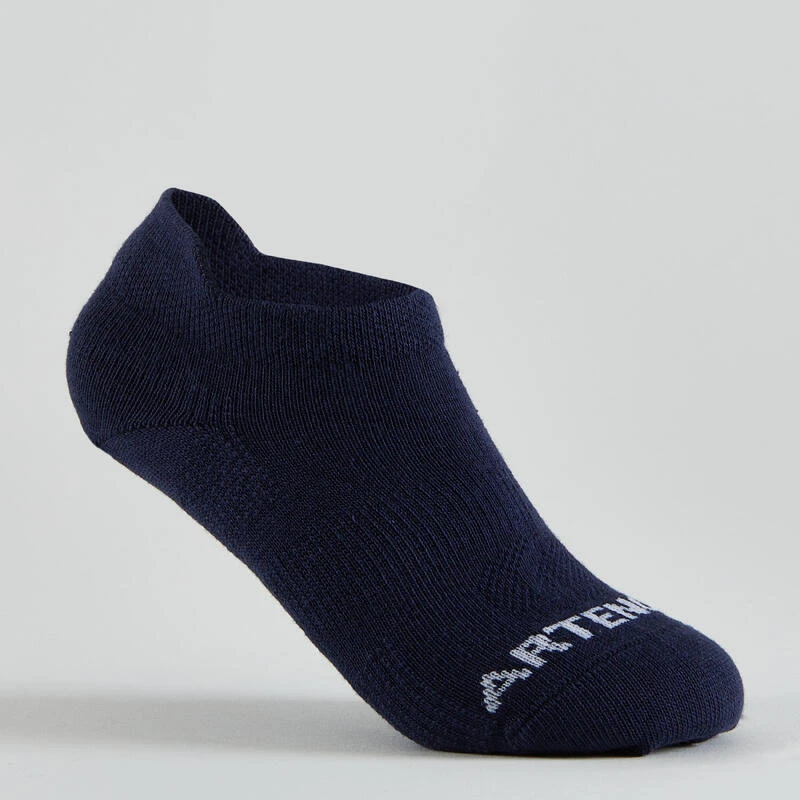 CHAUSSETTES TENNIS ENFANT BASSES ARTENGO RS 160 BLANC MARINE LIGNES LOT DE 5 3 CHAUSSETTES TENNIS ENFANT BASSES ARTENGO RS 160 BLANC MARINE LIGNES LOT DE 5 – Image 3