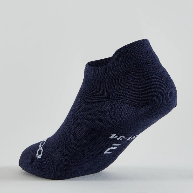 CHAUSSETTES TENNIS ENFANT BASSES ARTENGO RS 160 BLANC MARINE LIGNES LOT DE 5 7 CHAUSSETTES TENNIS ENFANT BASSES ARTENGO RS 160 BLANC MARINE LIGNES LOT DE 5 – Image 7