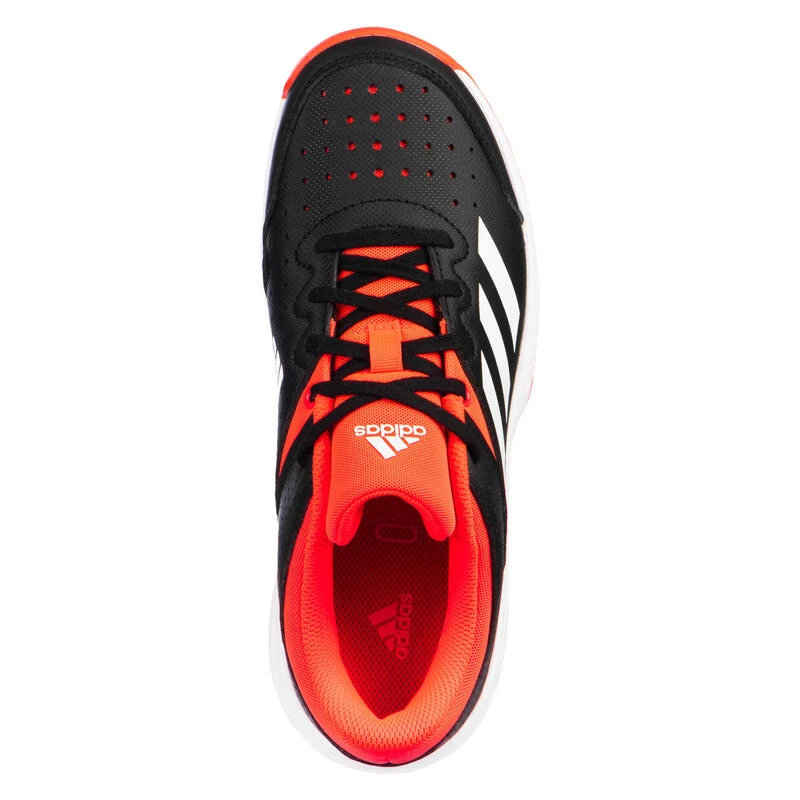 Chaussures De BADMINTON Et Sports INDOORS ADIDAS COURT STABIL JR Noir 6 Chaussures De BADMINTON Et Sports INDOORS ADIDAS COURT STABIL JR Noir – Image 6