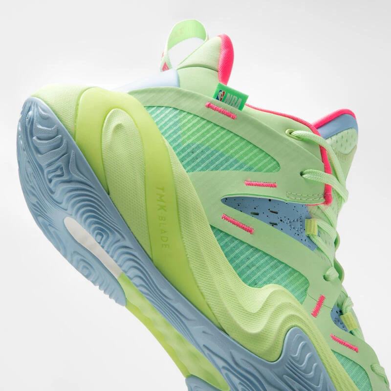 CHAUSSURES DE BASKETBALL BOSTON CELTICS HOMME/FEMME - 900 NBA MID-3 VERT 7 CHAUSSURES DE BASKETBALL BOSTON CELTICS HOMME/FEMME - 900 NBA MID-3 VERT – Image 7