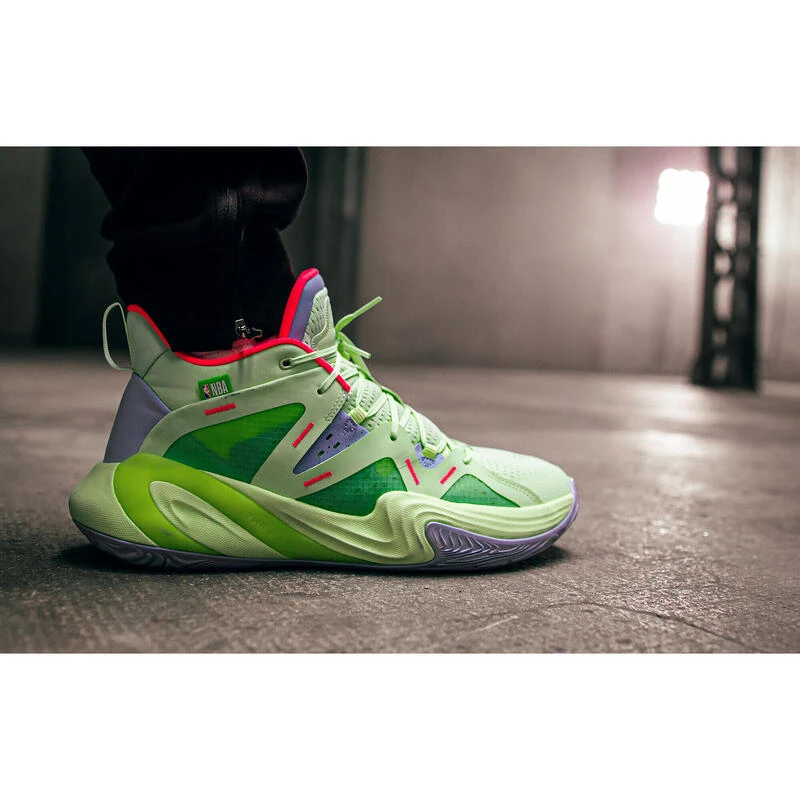 CHAUSSURES DE BASKETBALL BOSTON CELTICS HOMME/FEMME - 900 NBA MID-3 VERT 8 CHAUSSURES DE BASKETBALL BOSTON CELTICS HOMME/FEMME - 900 NBA MID-3 VERT – Image 8