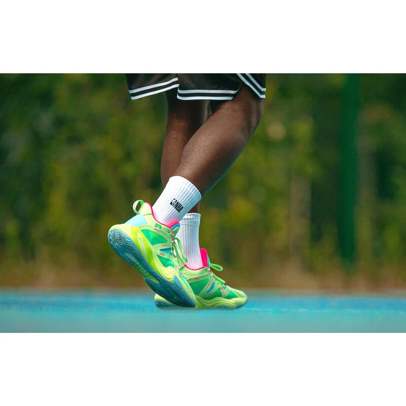 CHAUSSURES DE BASKETBALL BOSTON CELTICS HOMME/FEMME - 900 NBA MID-3 VERT 9 CHAUSSURES DE BASKETBALL BOSTON CELTICS HOMME/FEMME - 900 NBA MID-3 VERT – Image 9