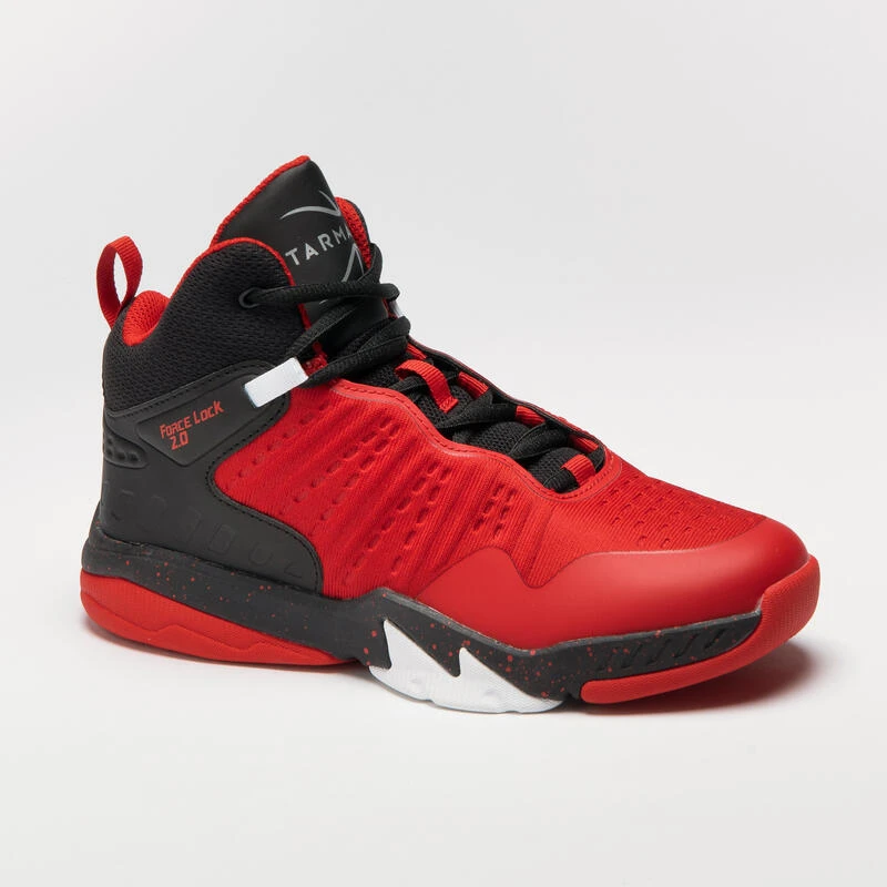 CHAUSSURES DE BASKETBALL ENFANT CONFIRME - SS500H ROUGE 2 CHAUSSURES DE BASKETBALL ENFANT CONFIRME - SS500H ROUGE – Image 2