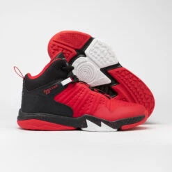CHAUSSURES DE BASKETBALL ENFANT CONFIRME - SS500H ROUGE 13 CHAUSSURES DE BASKETBALL ENFANT CONFIRME - SS500H ROUGE -Balle Jeux Vêtements Magasin chaussures de basketball enfant confirme ss500h rouge 3